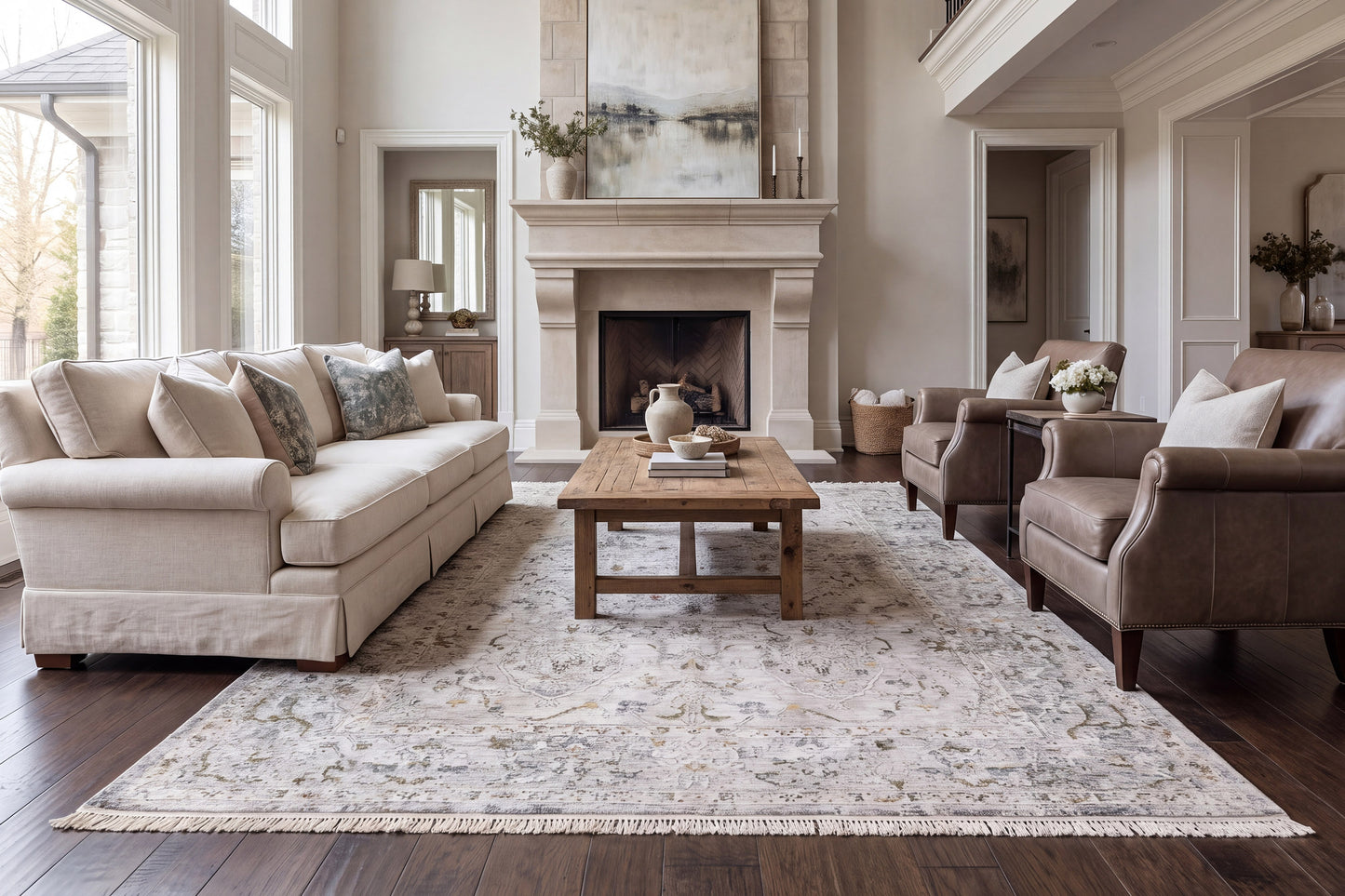 Skyler 6711-999 Grey/Multi Area Rug