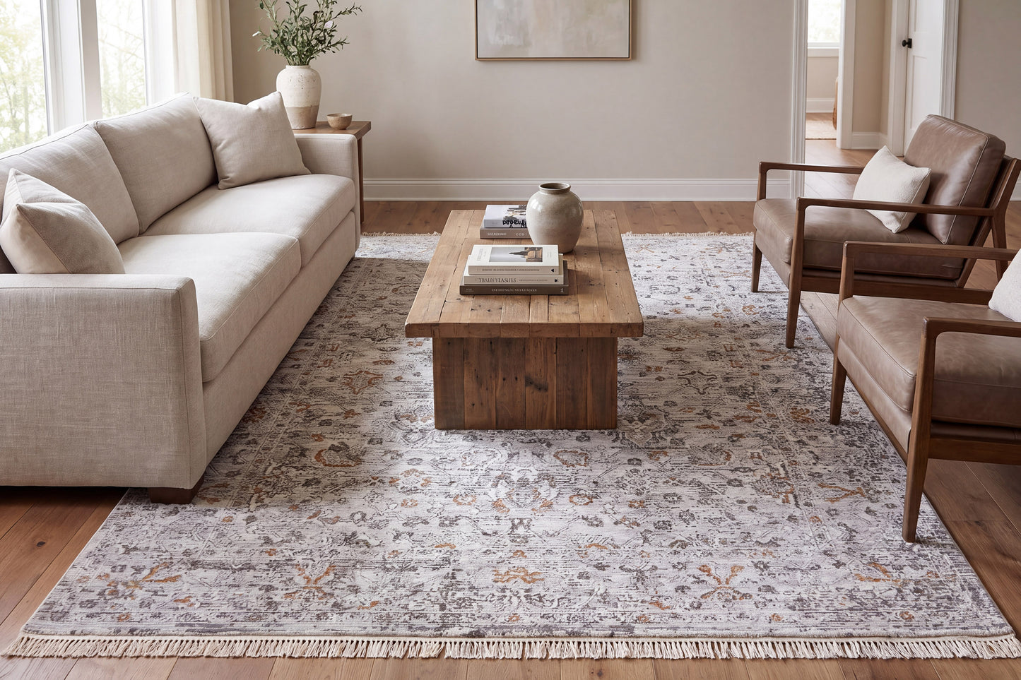 Skyler 6713-999 Grey/Multi Area Rug
