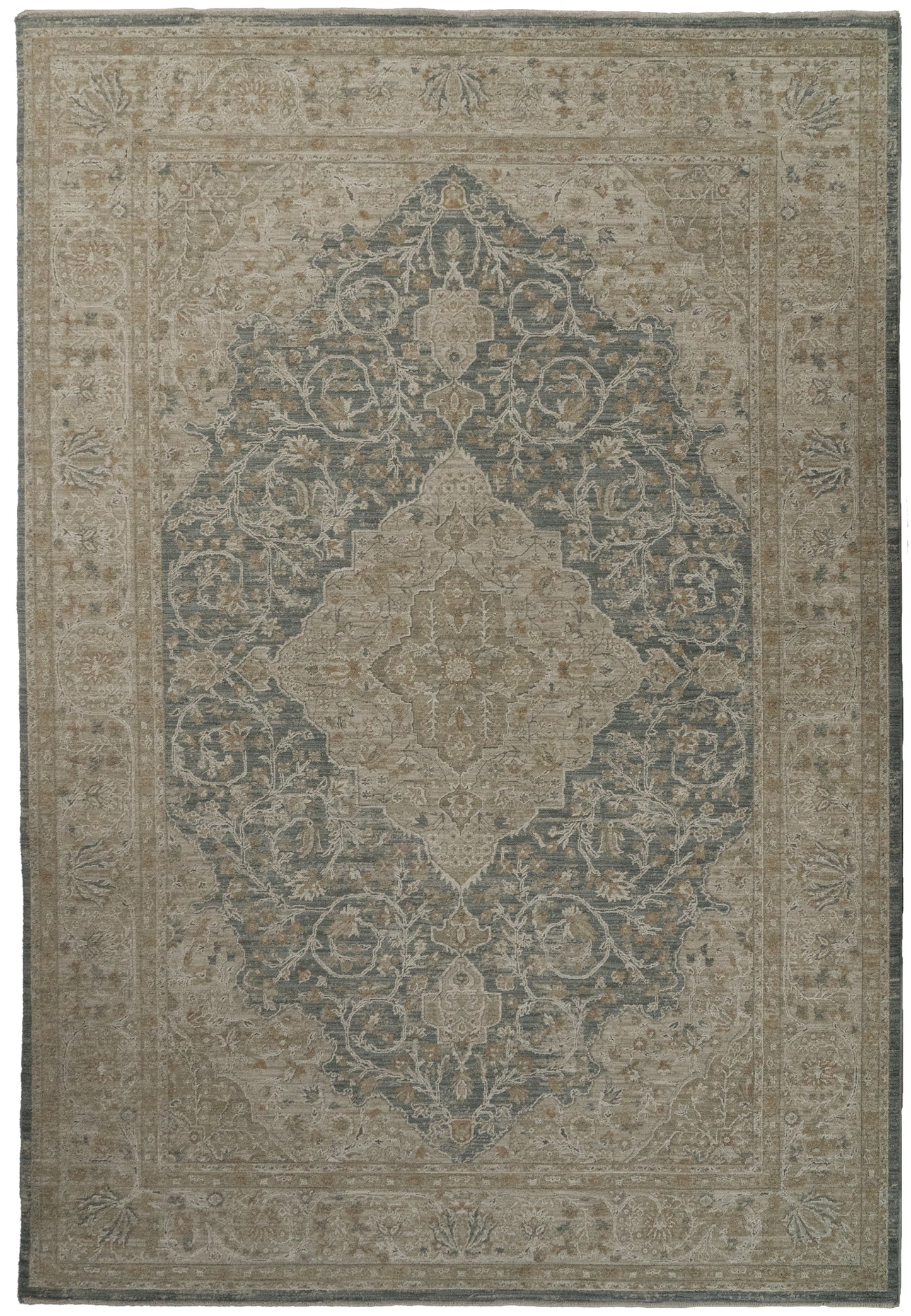 Solace 17920-850 Beige/Blue Area Rug