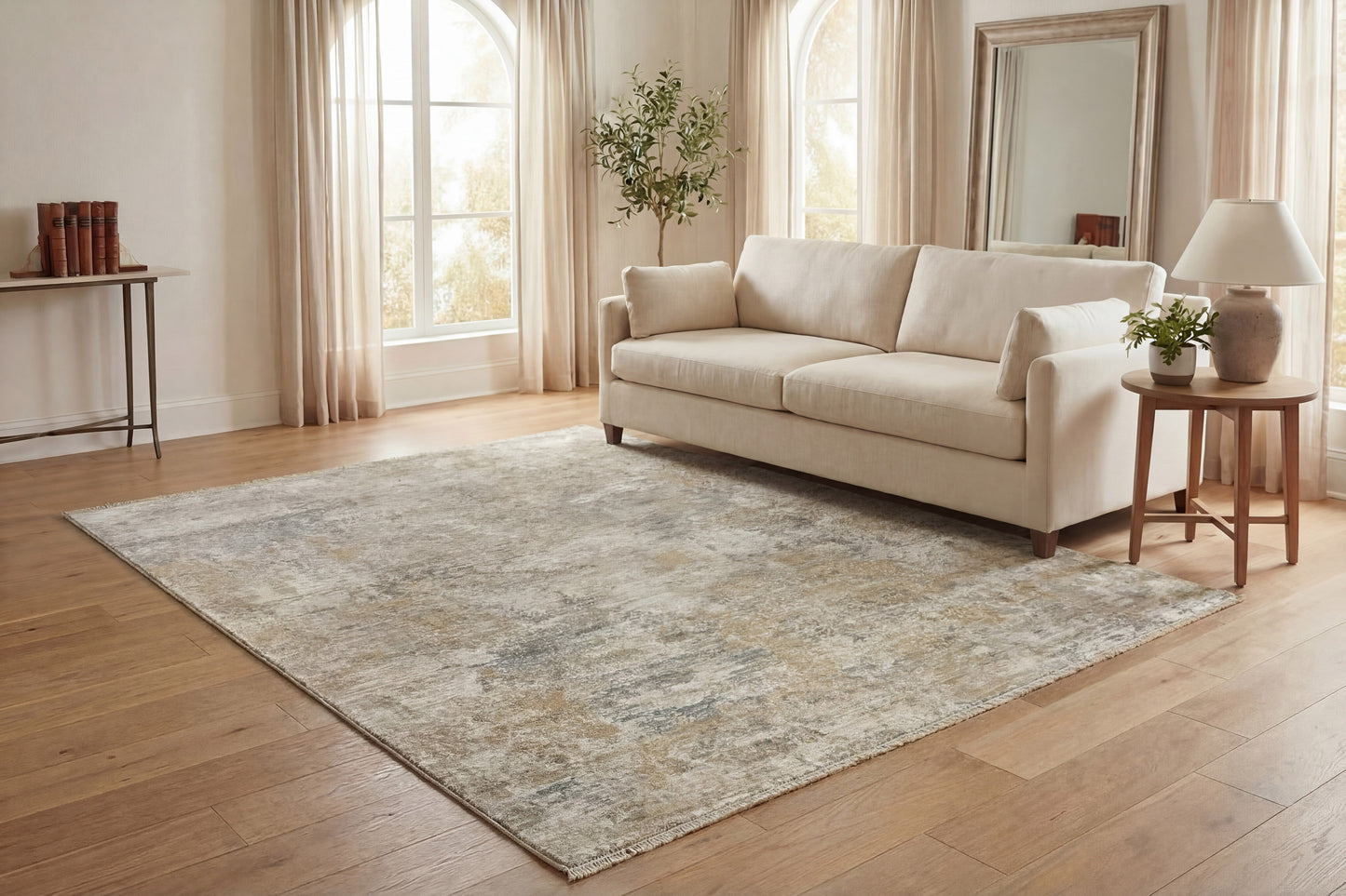 Solace 17925-891 Beige/Grey/Cream Area Rug