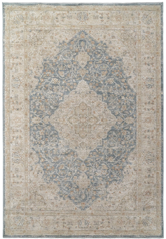 Solace 17920-850 Beige/Blue Area Rug