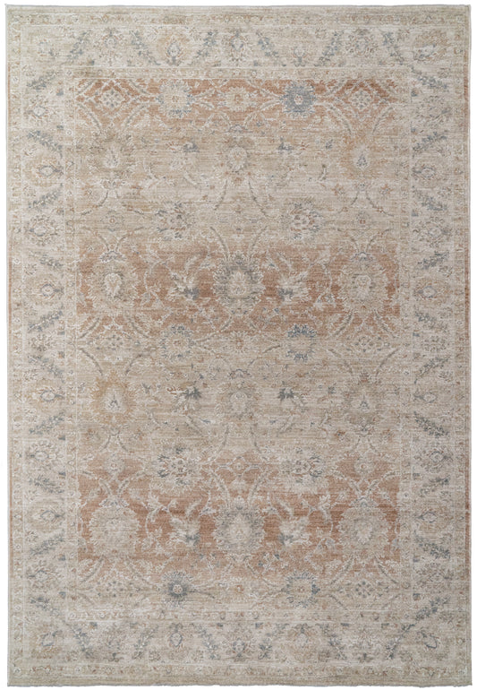 Solace 17922-196 Cream/Grey/Rust Area Rug