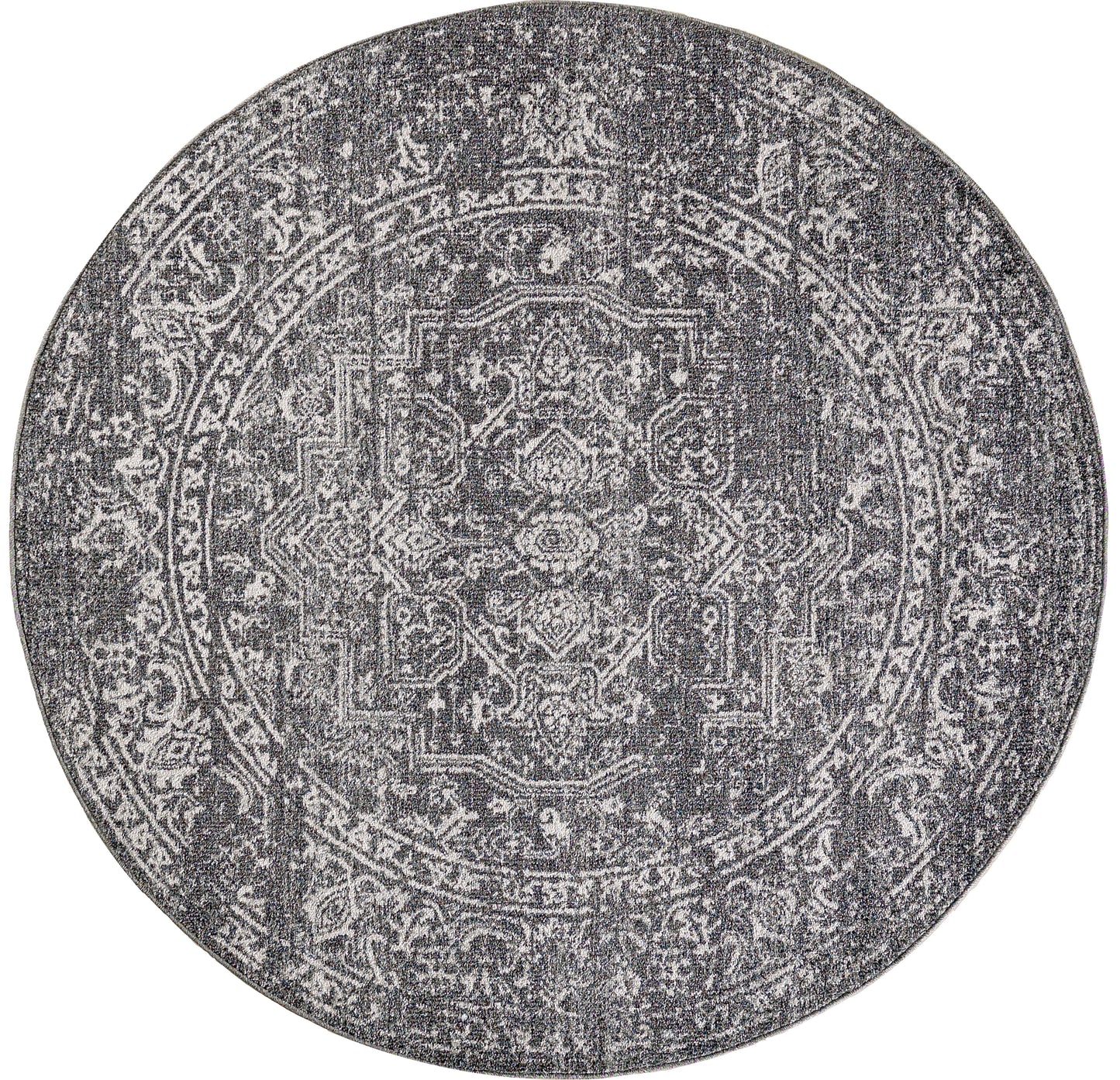 Soma 6191-910 Dark Grey/Ivory Area Rug