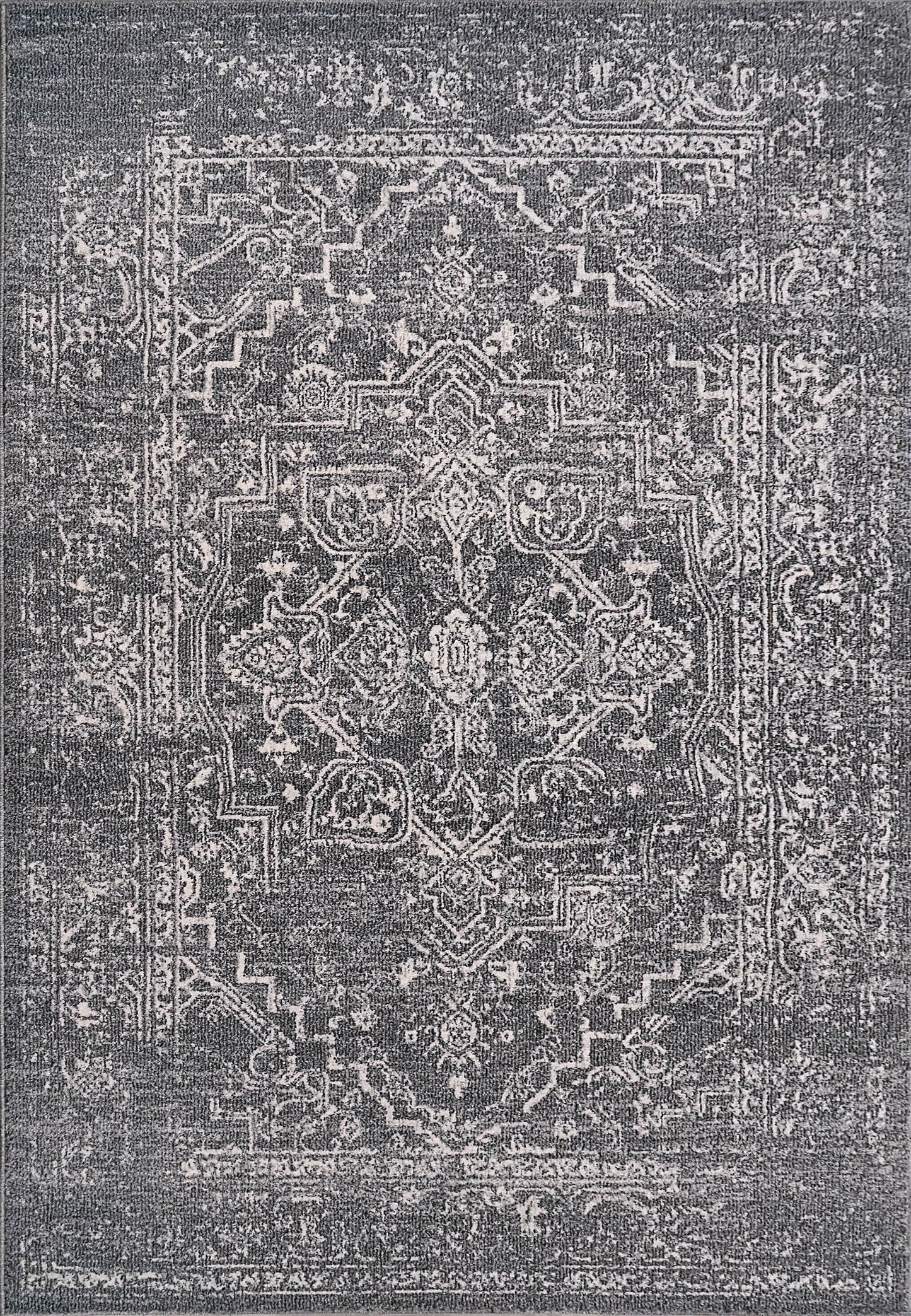 Soma 6191-910 Dark Grey/Ivory Area Rug