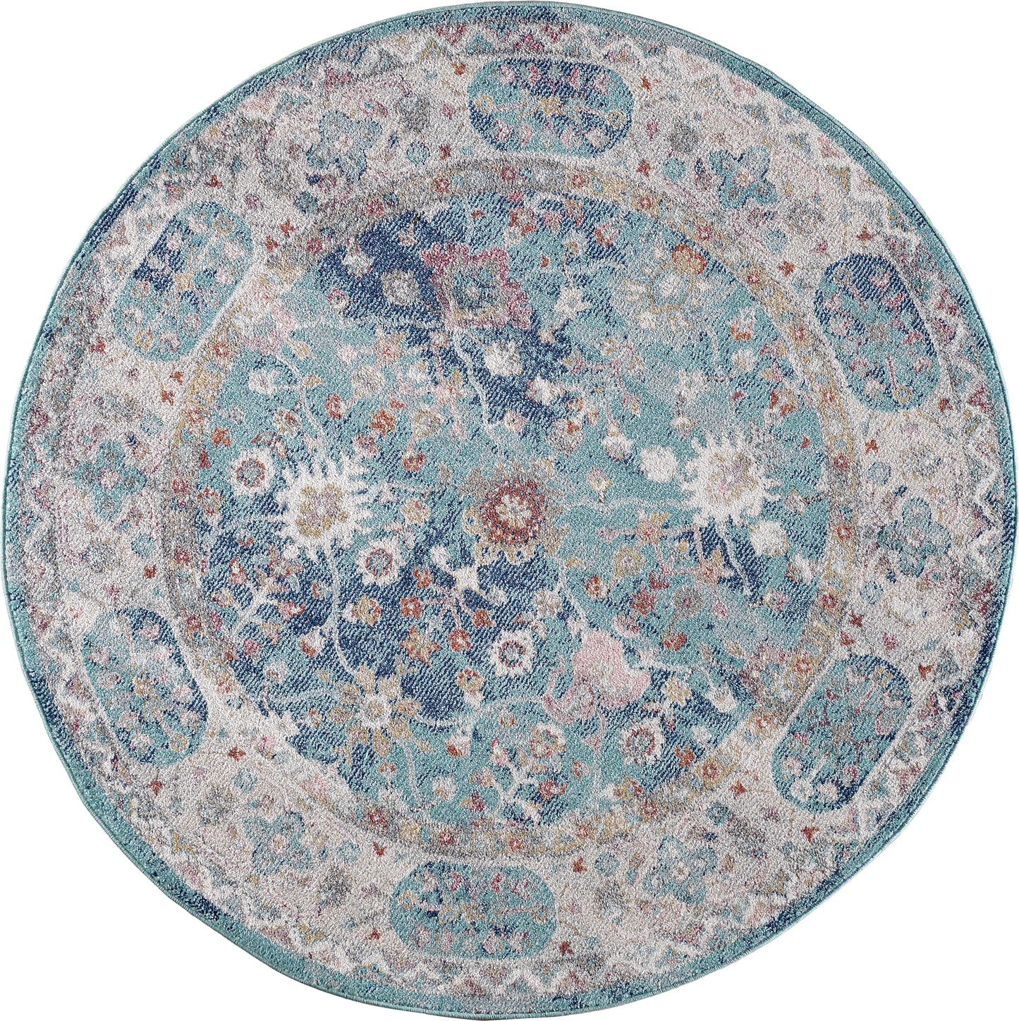 Soma 6197-599 Blue/Multi Area Rug