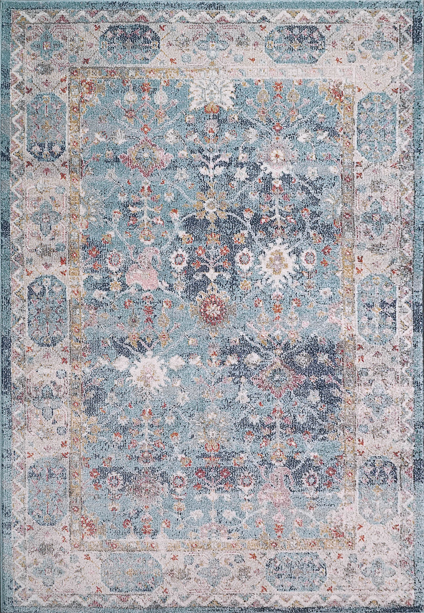 Soma 6197-599 Blue/Multi Area Rug