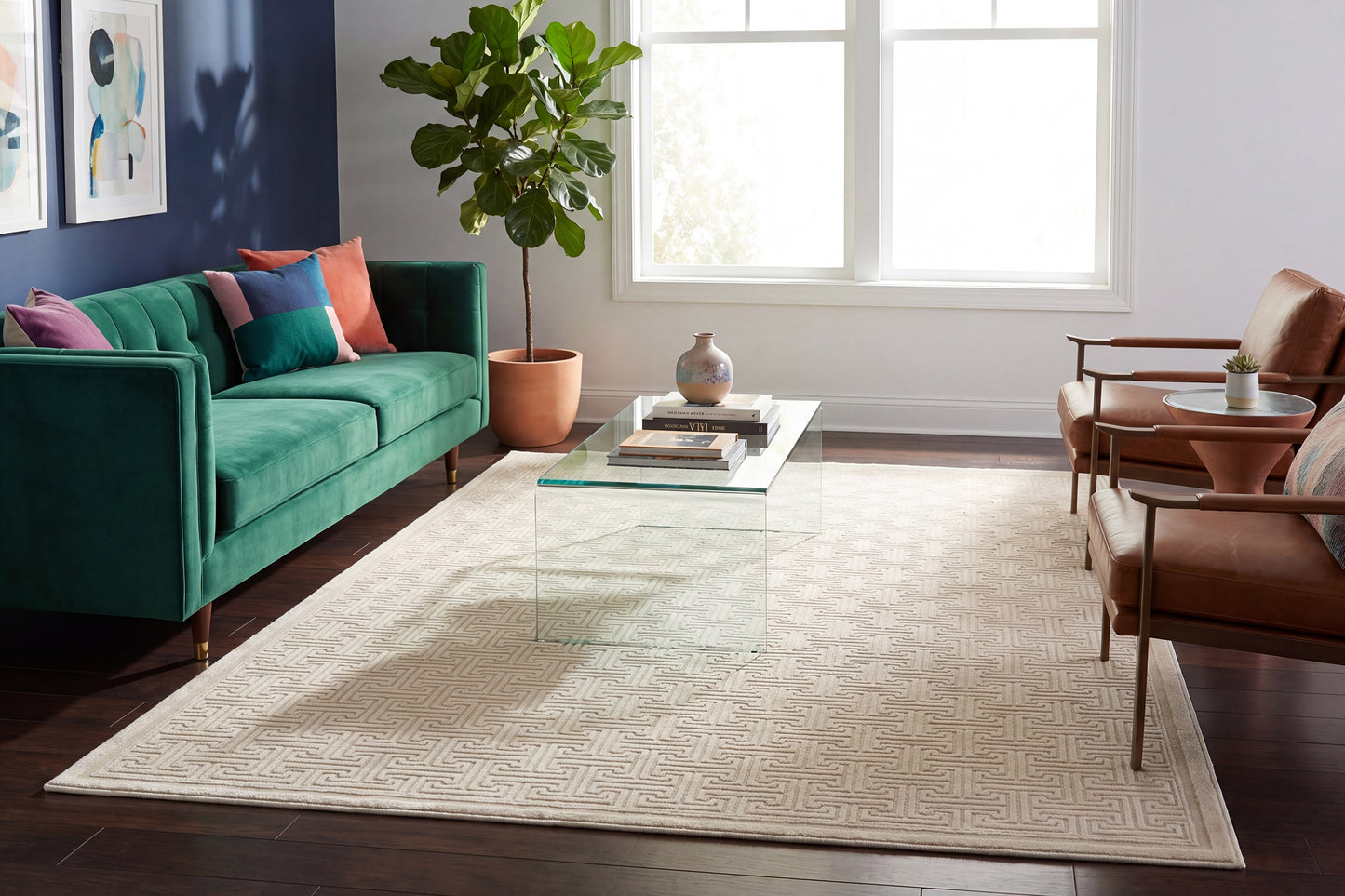 Timeless 6922-800 Beige Area Rug