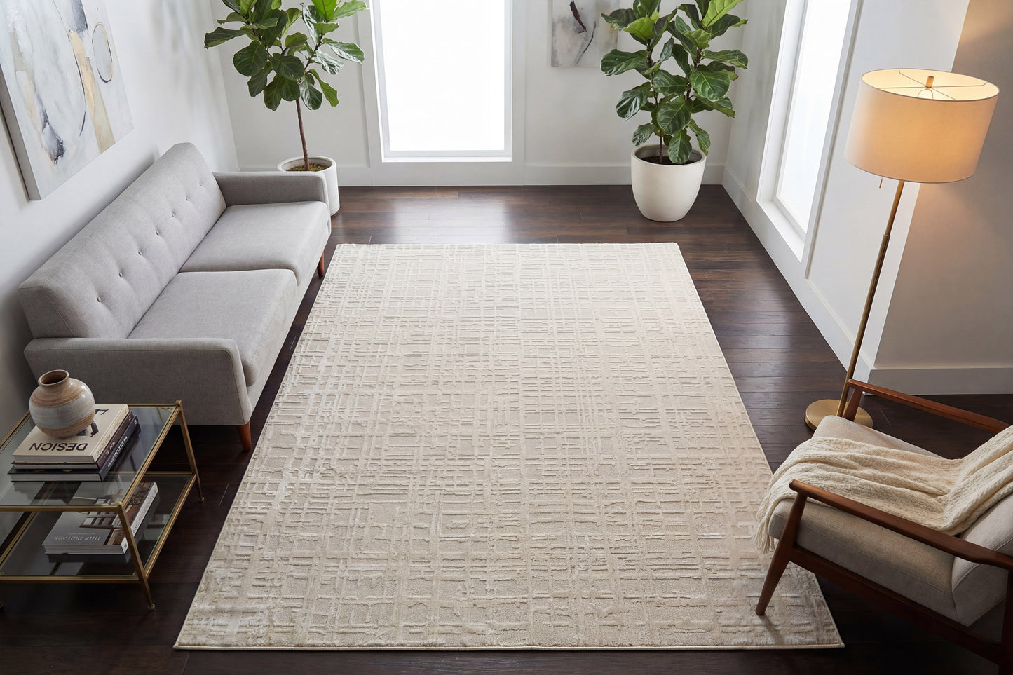 Timeless 6928-810 Beige/Ivory Area Rug