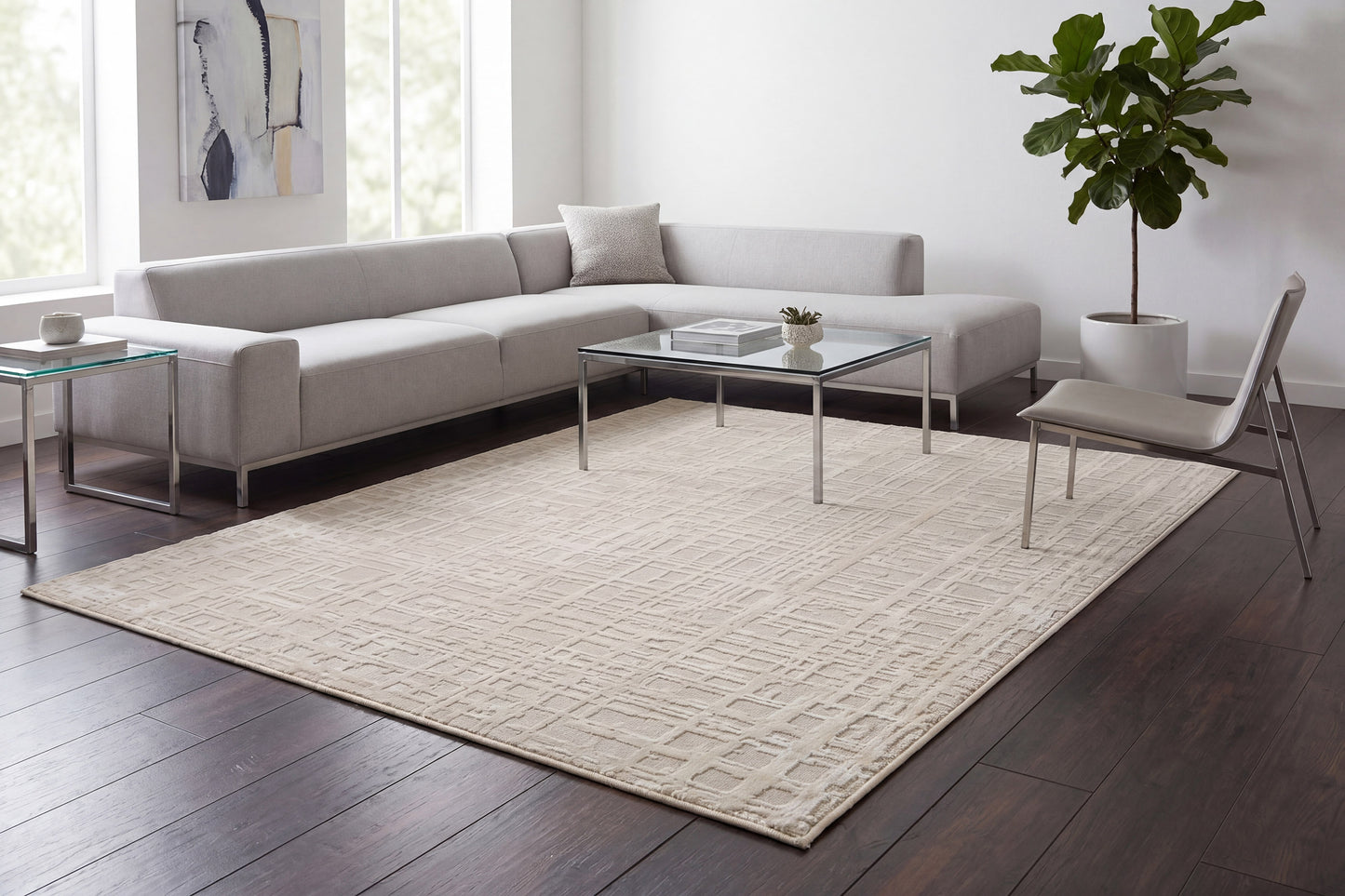 Timeless 6928-810 Beige/Ivory Area Rug