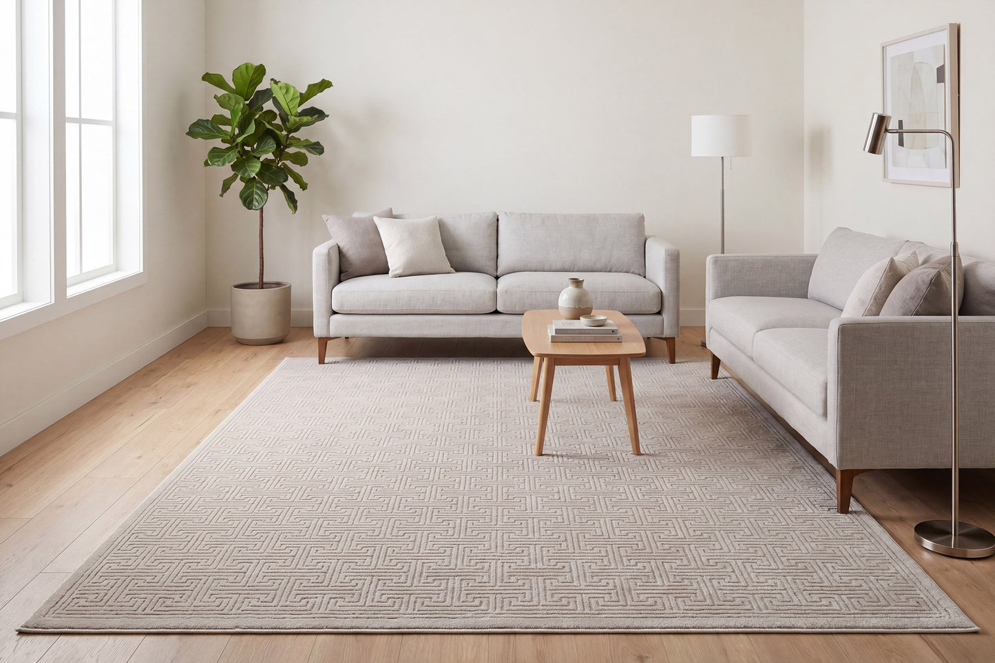 Timeless 6930-900 Grey Area Rug