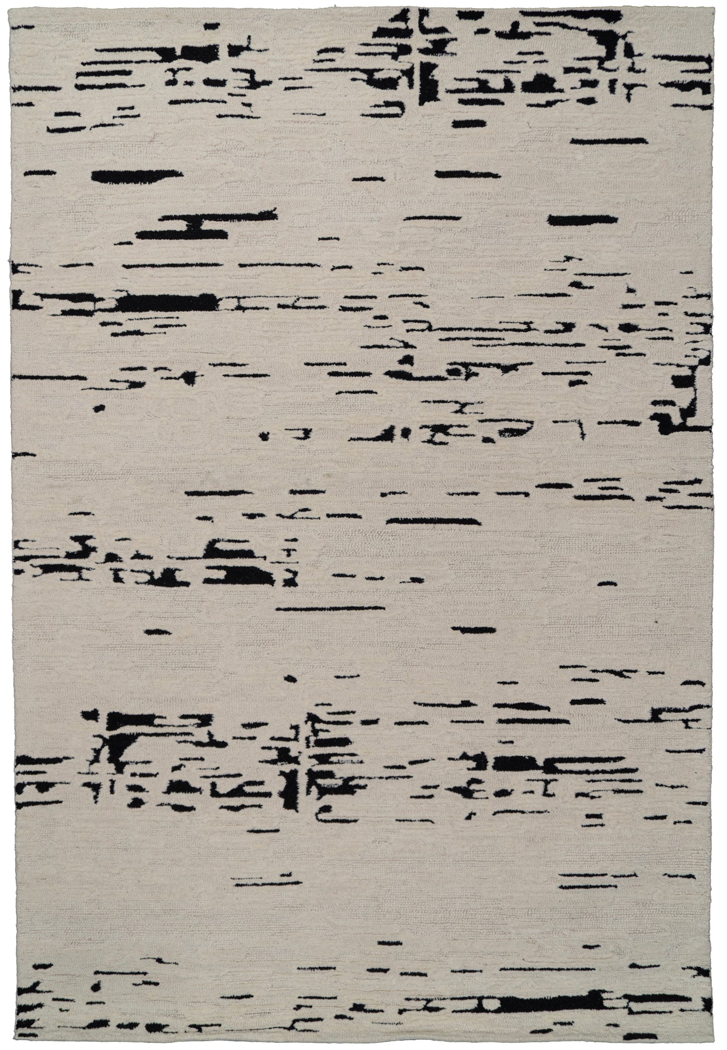 Trono 5480-910 Black/White Area Rug
