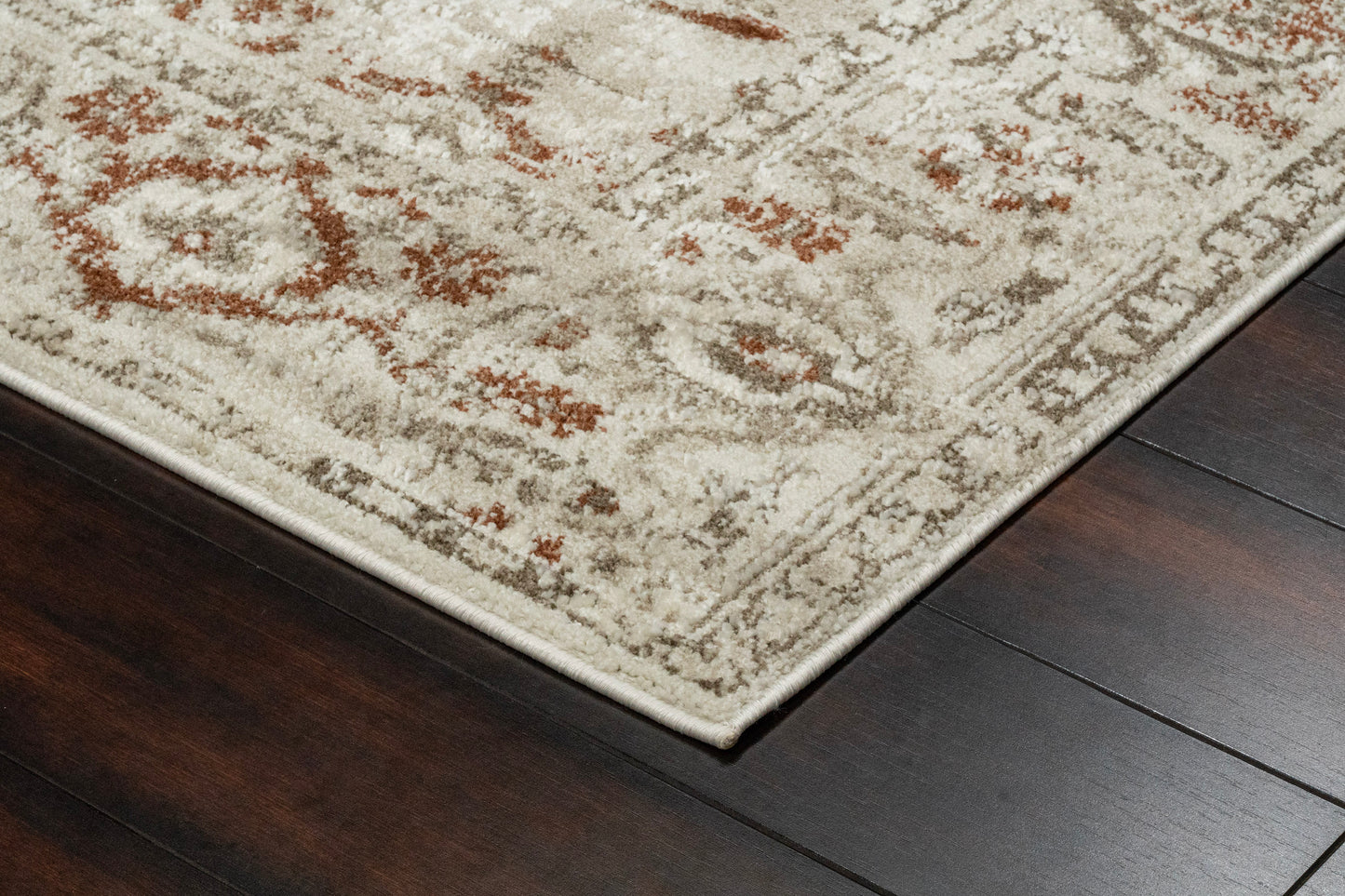 Venedik 17770-180 Cream/Terra Area Rug