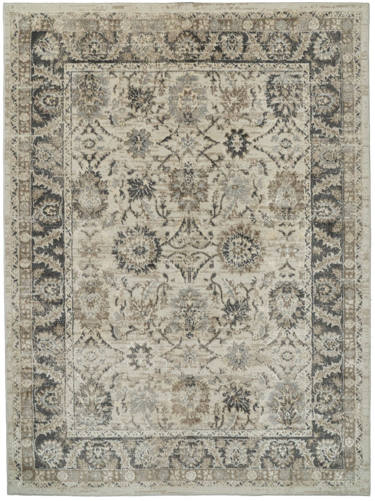 Venedik 17772-190 Cream/Grey Area Rug