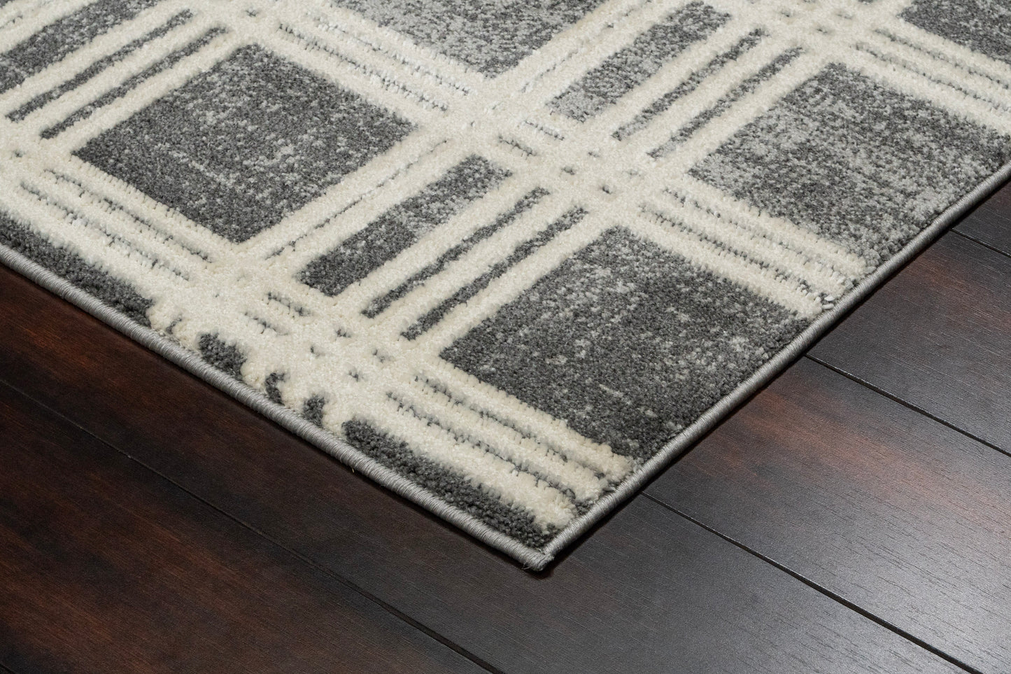 Venedik 17774-900 Grey Area Rug