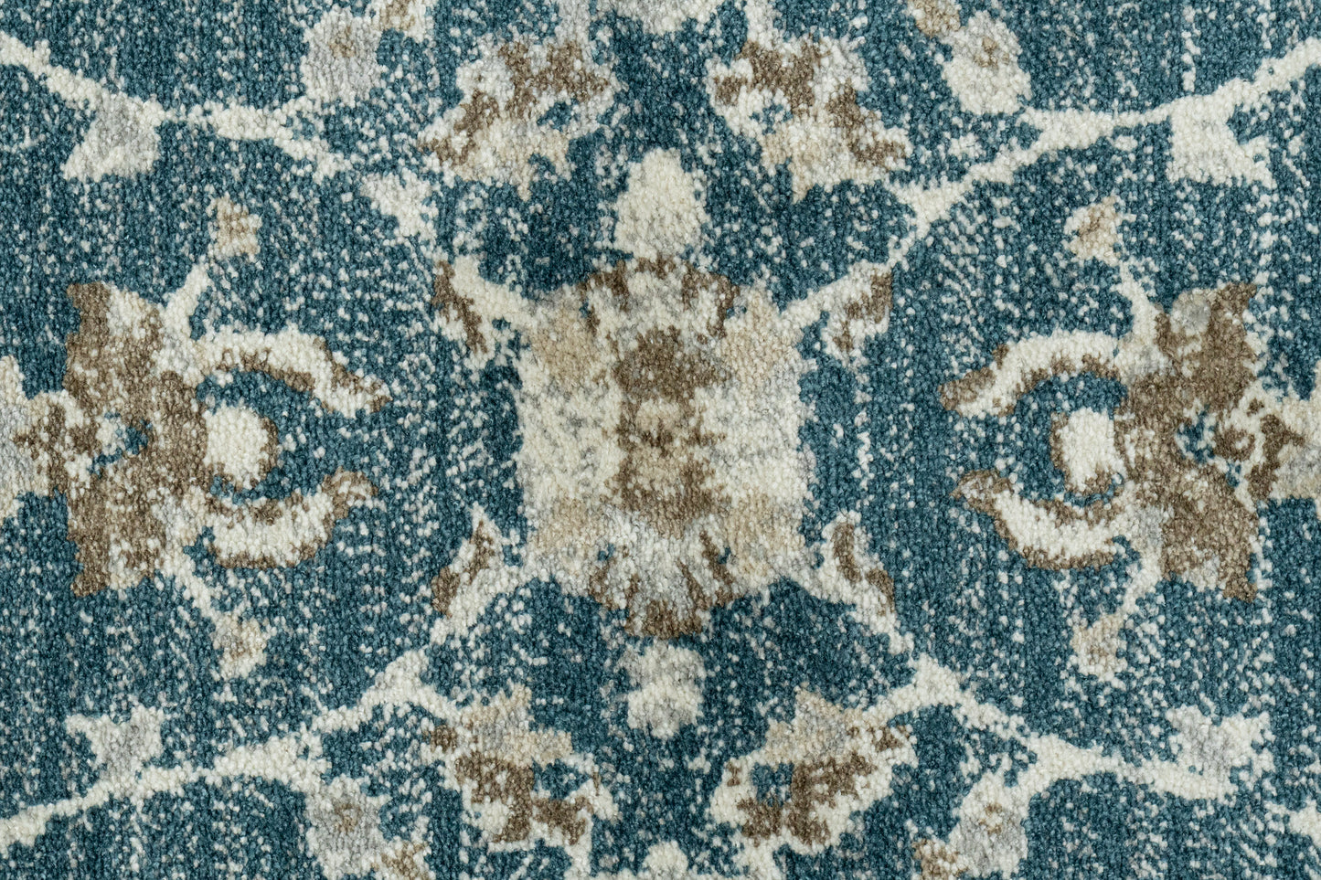 Venedik 17784-510 Blue/Cream Area Rug