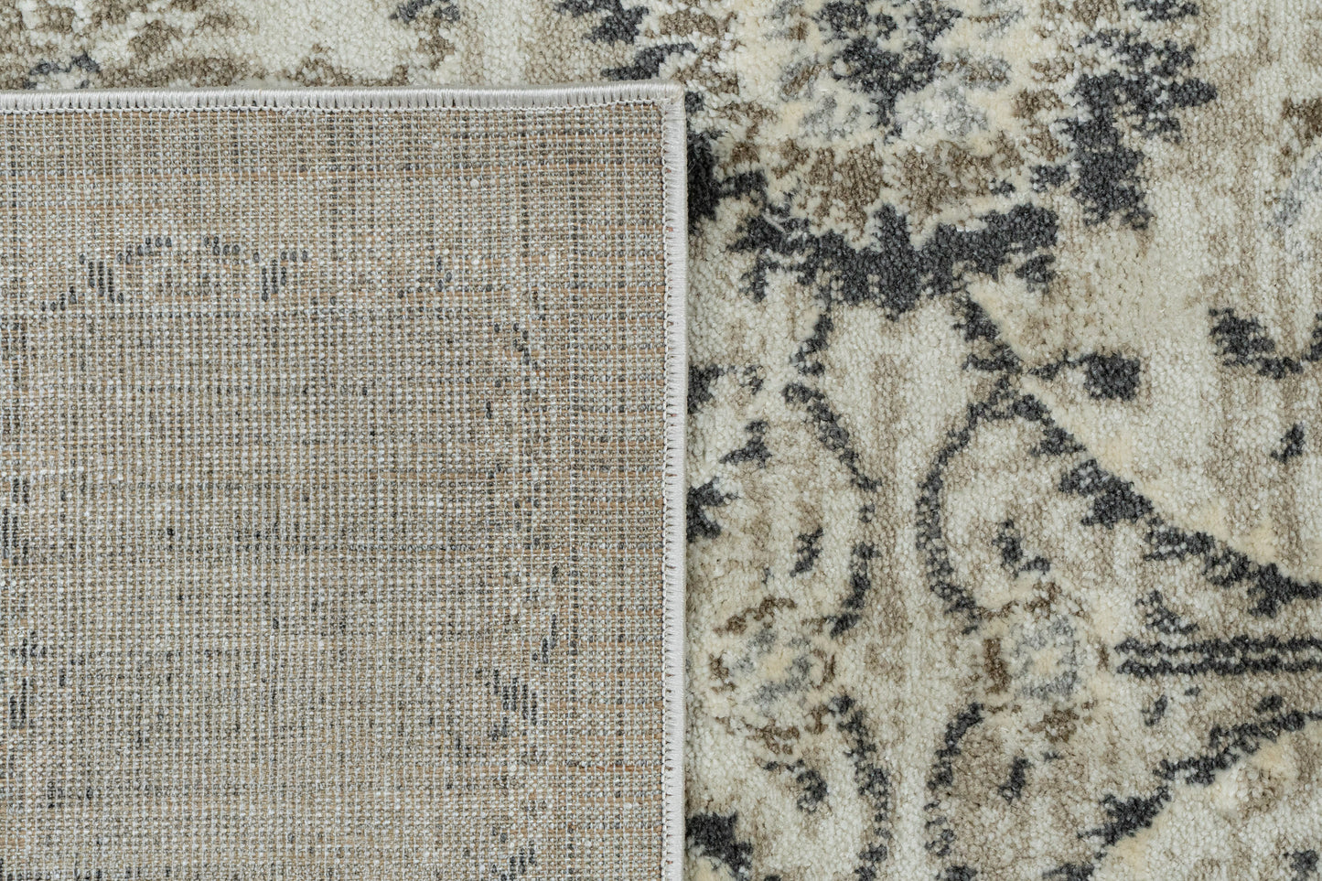 Venedik 17772-190 Cream/Grey Area Rug
