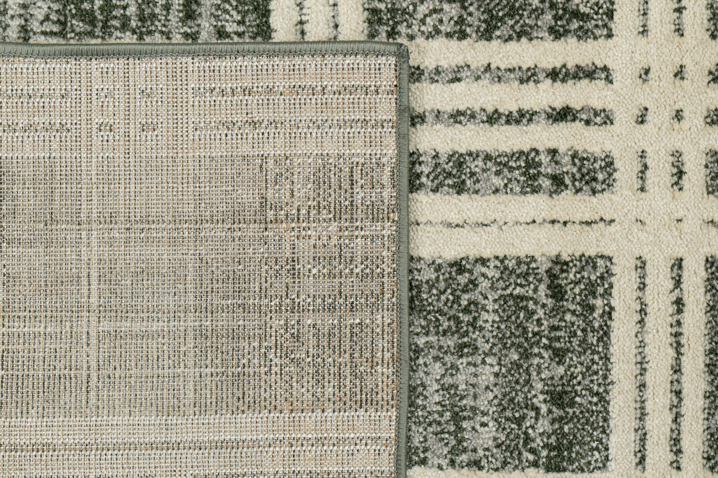 Venedik 17774-490 Green/Grey Area Rug