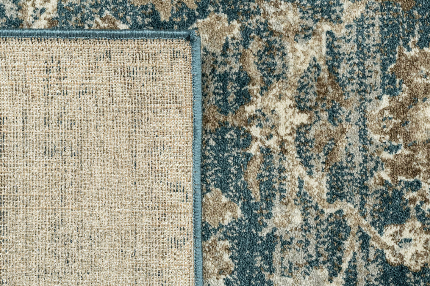 Venedik 17785-518 Blue/Cream/Beige Area Rug
