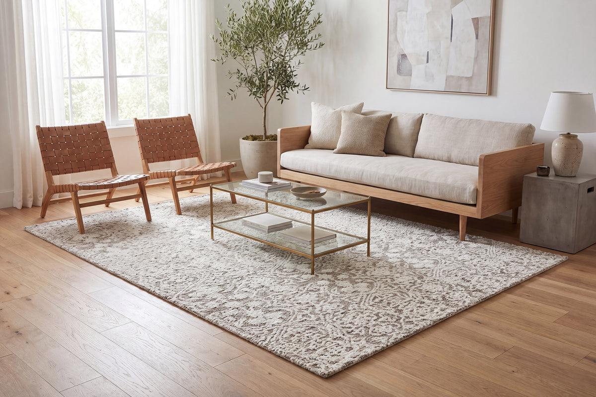 Vigo 2044-810 Taupe/Ivory Area Rug