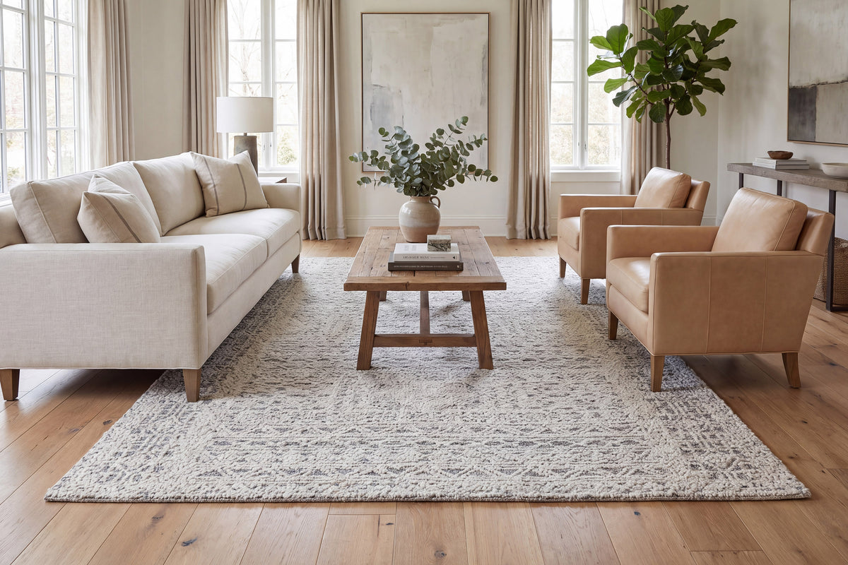 Vigo 2048-891 Taupe/Charcoal/Ivory Area Rug