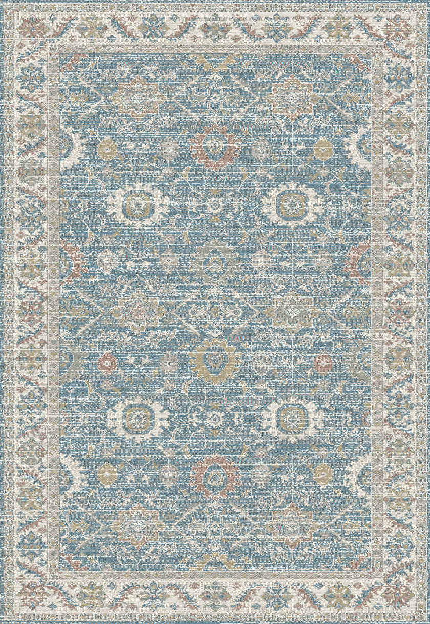 Venedik 17781-599 Blue/Multi Area Rug