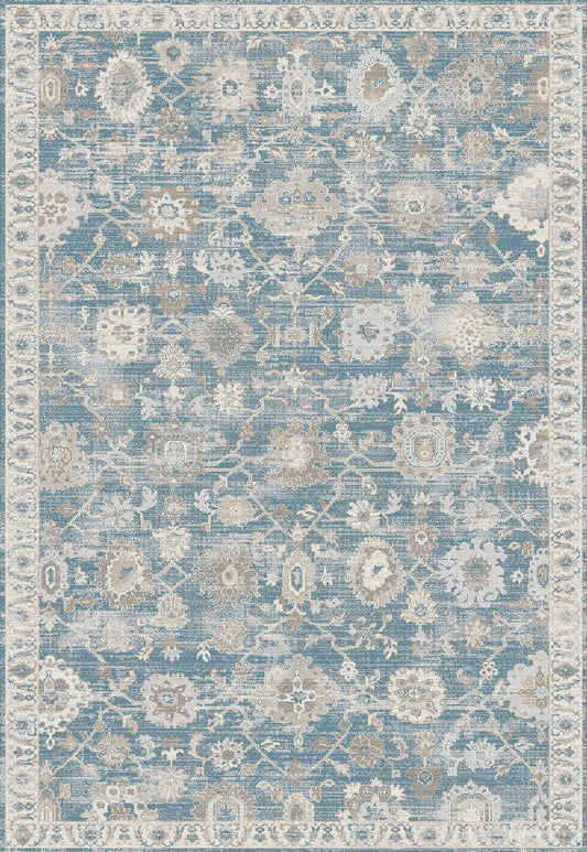 Venedik 17785-518 Blue/Cream/Beige Area Rug