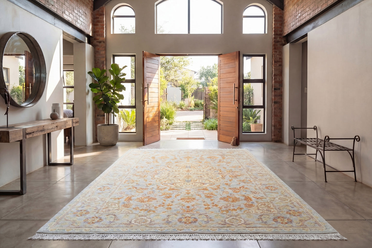 Wade 18600-989 Grey/Brown/Multi Area Rug