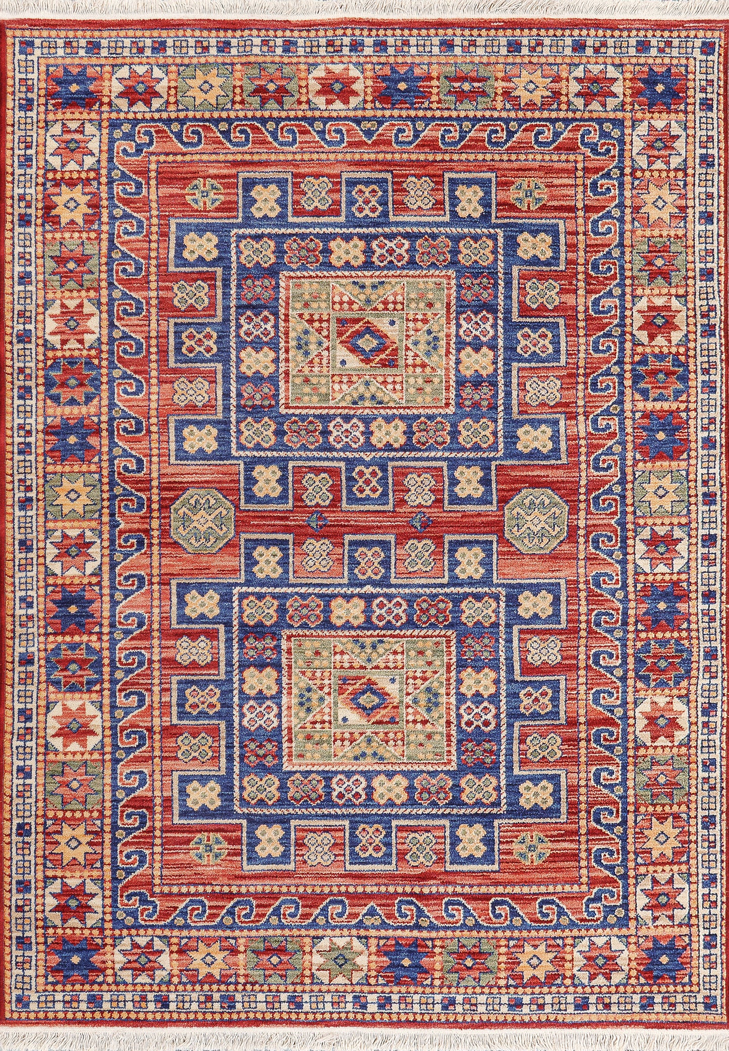 Wade 18604-399 Red/Multi Area Rug