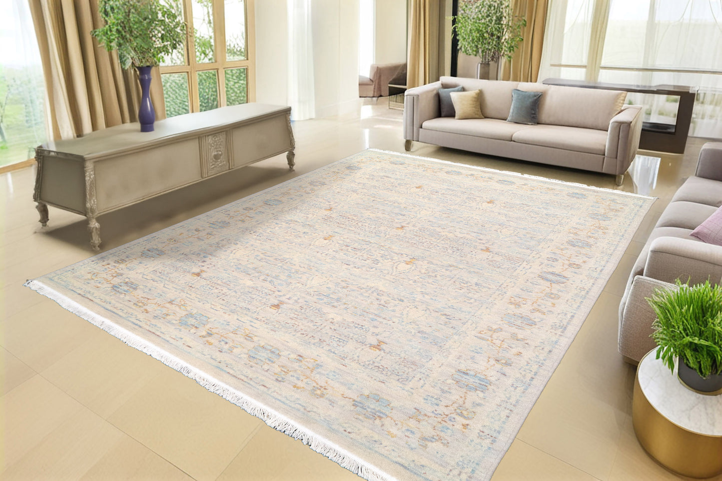 Wade 18605-899 Beige/Grey/Multi Area Rug
