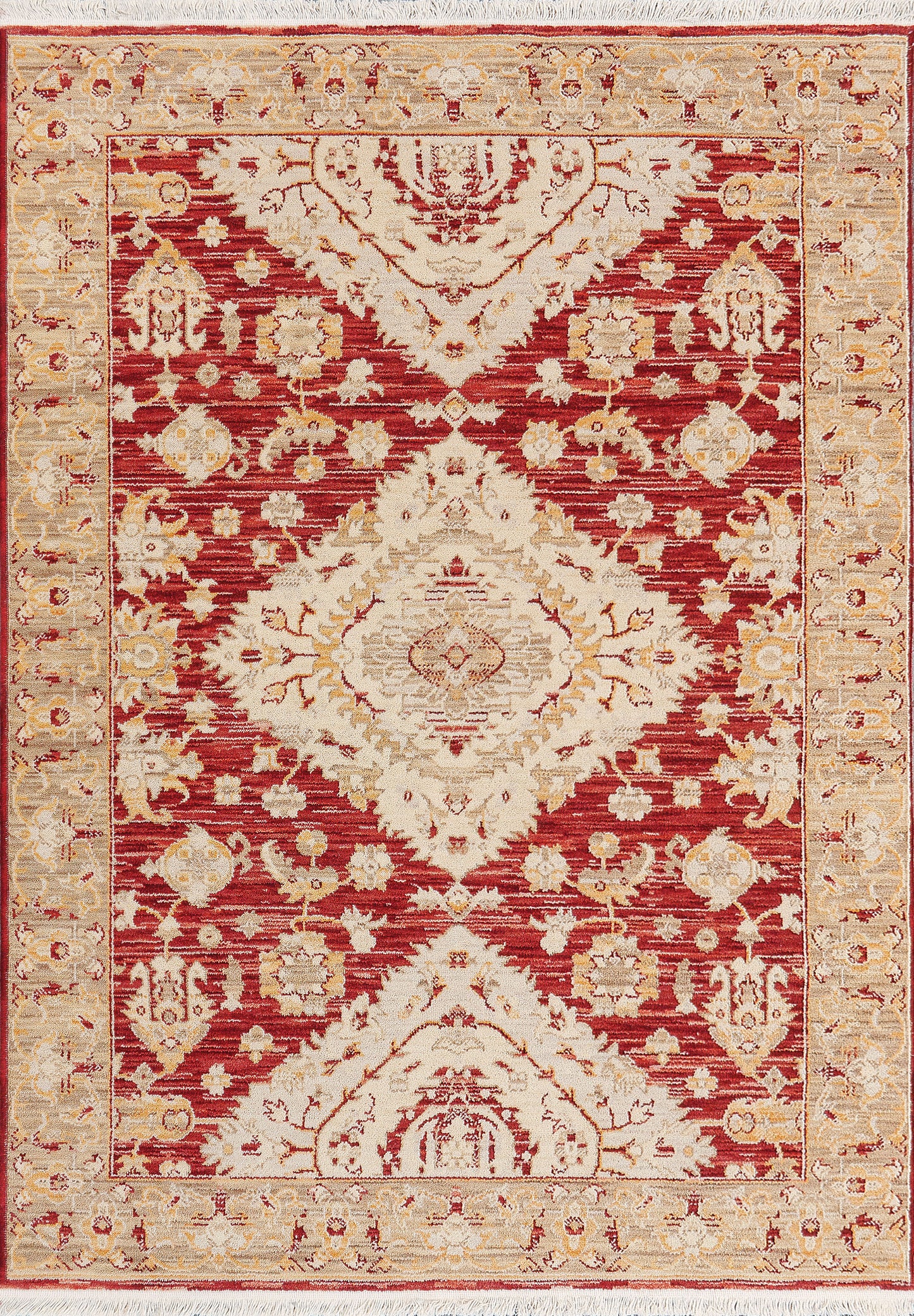 Wade 18606-389 Red/Beige/Multi Area Rug