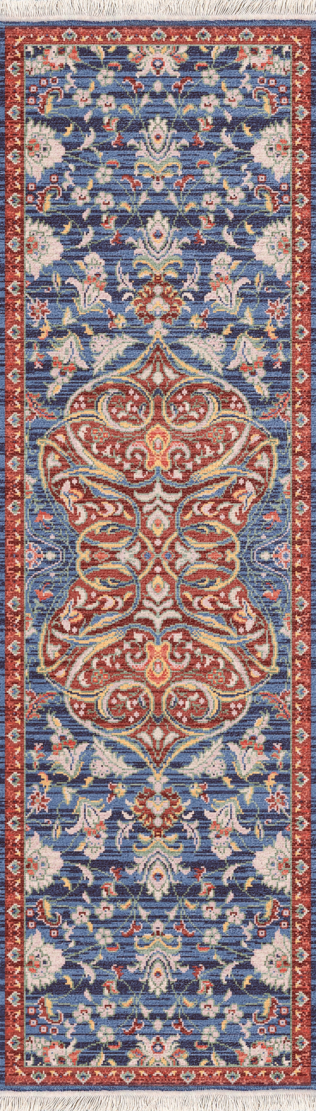Wade 18607-539 Navy/Red/Multi Area Rug