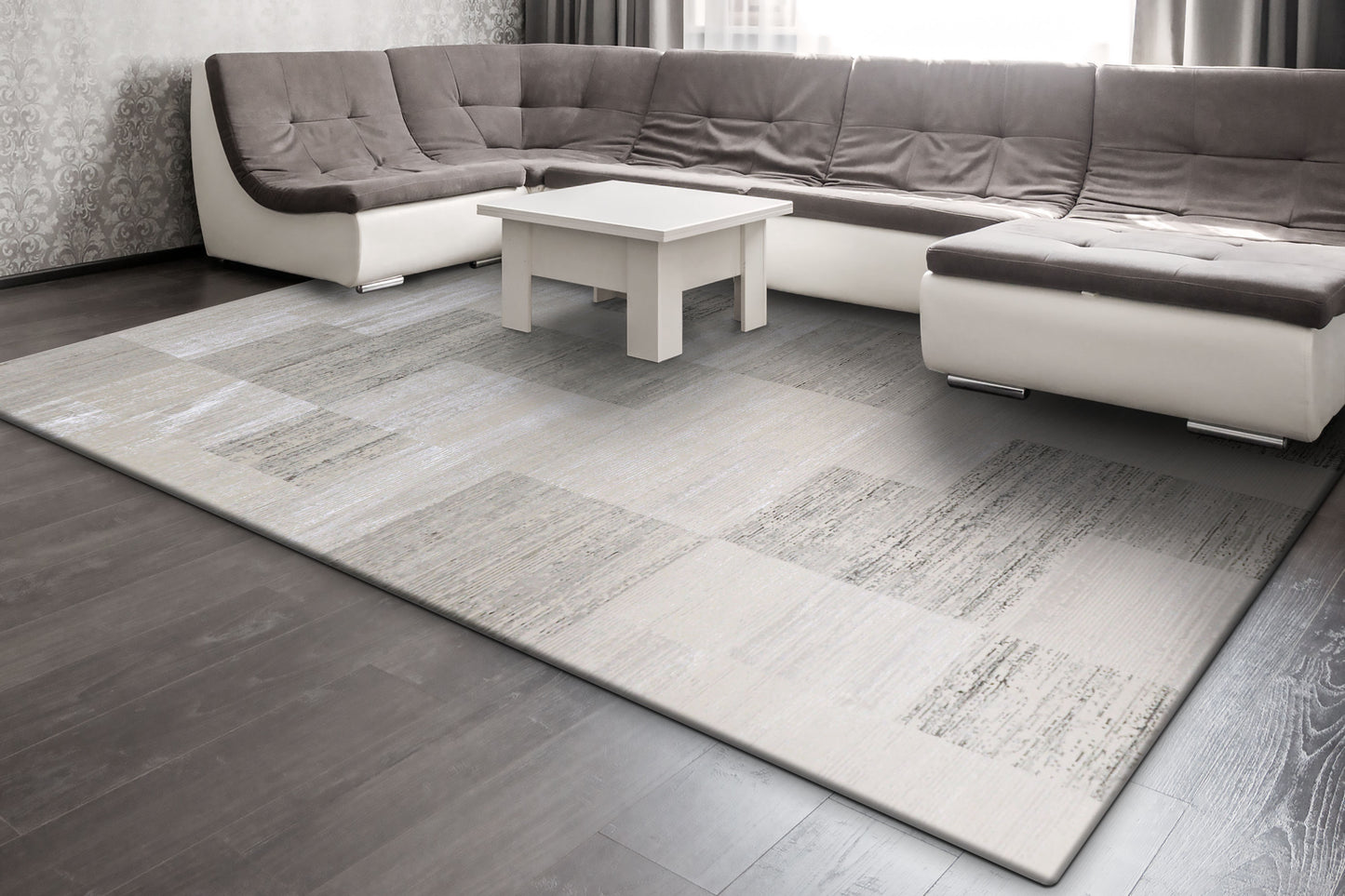 Whistler 7123-910 Grey/Ivory Area Rug