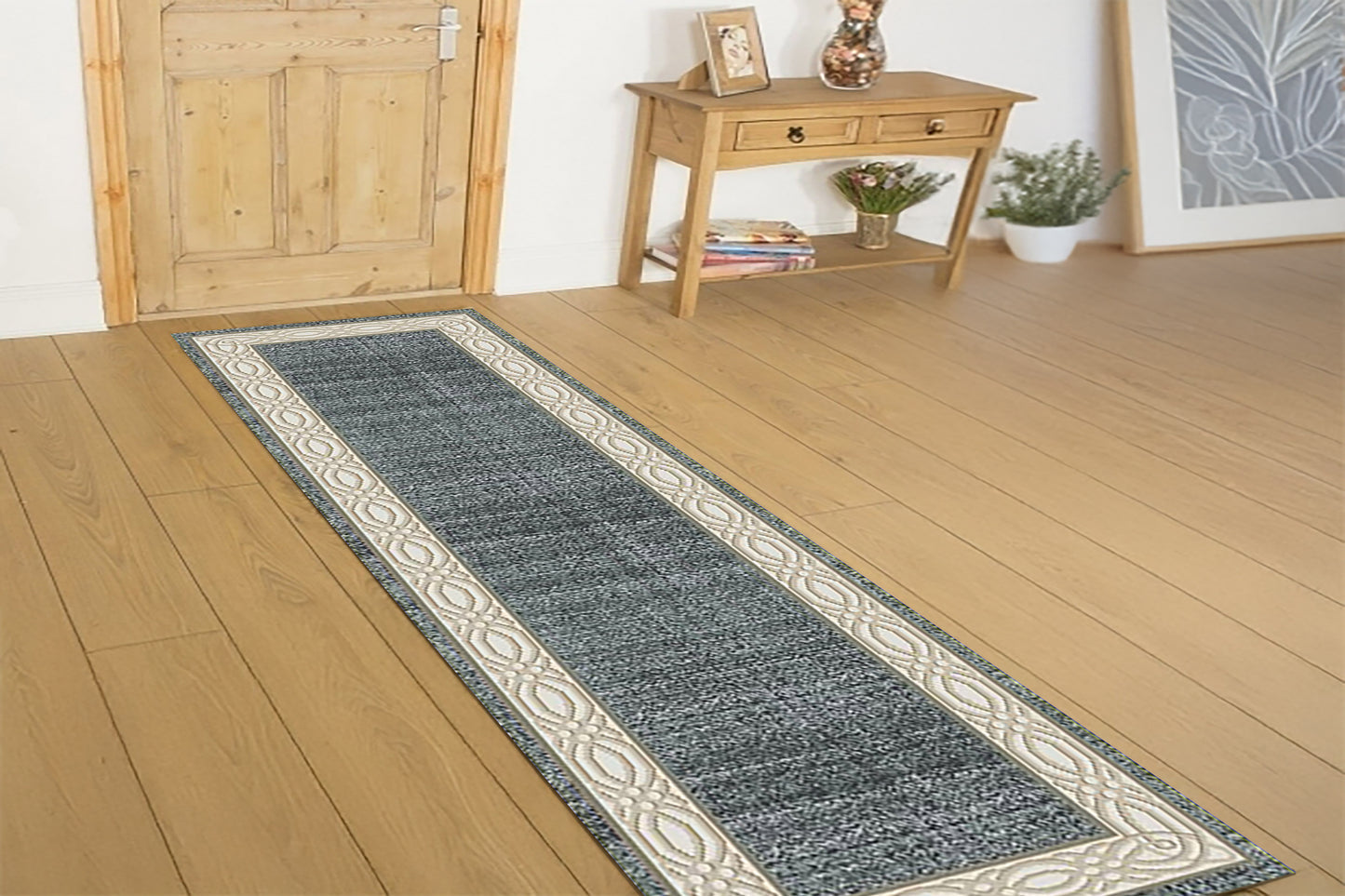 Yazd 1770-590 Blue/Grey Area Rug