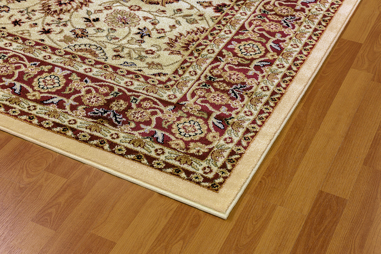 Yazd 2803-130 Cream/Red Area Rug