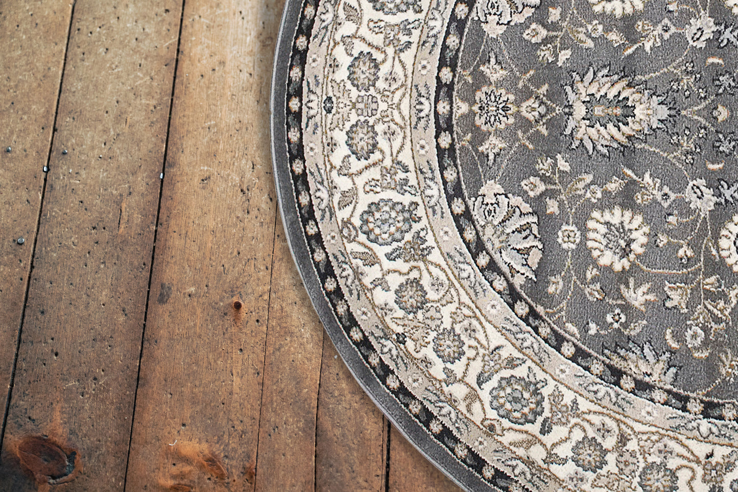Yazd 2803-910 Grey/Ivory Area Rug