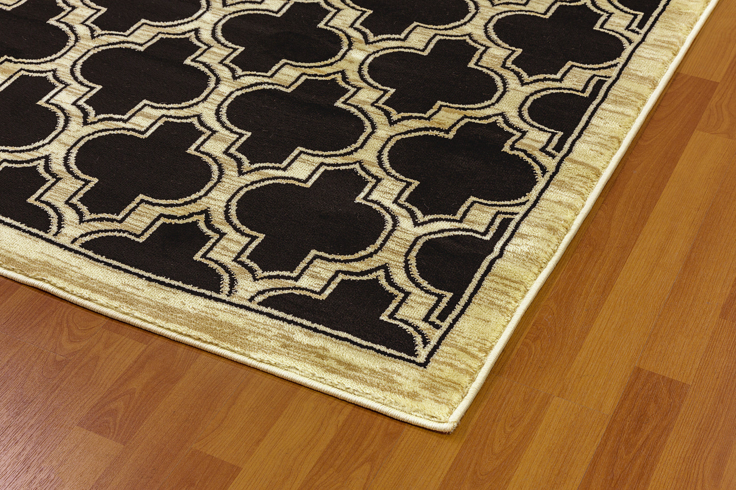 Yazd 2816-090 Black Area Rug