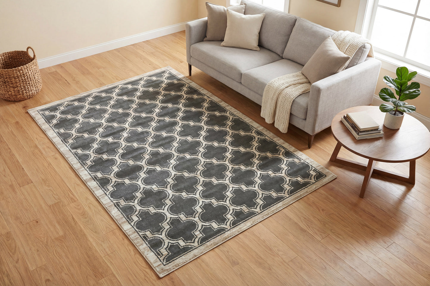 Yazd 2816-510 Blue/Ivory Area Rug