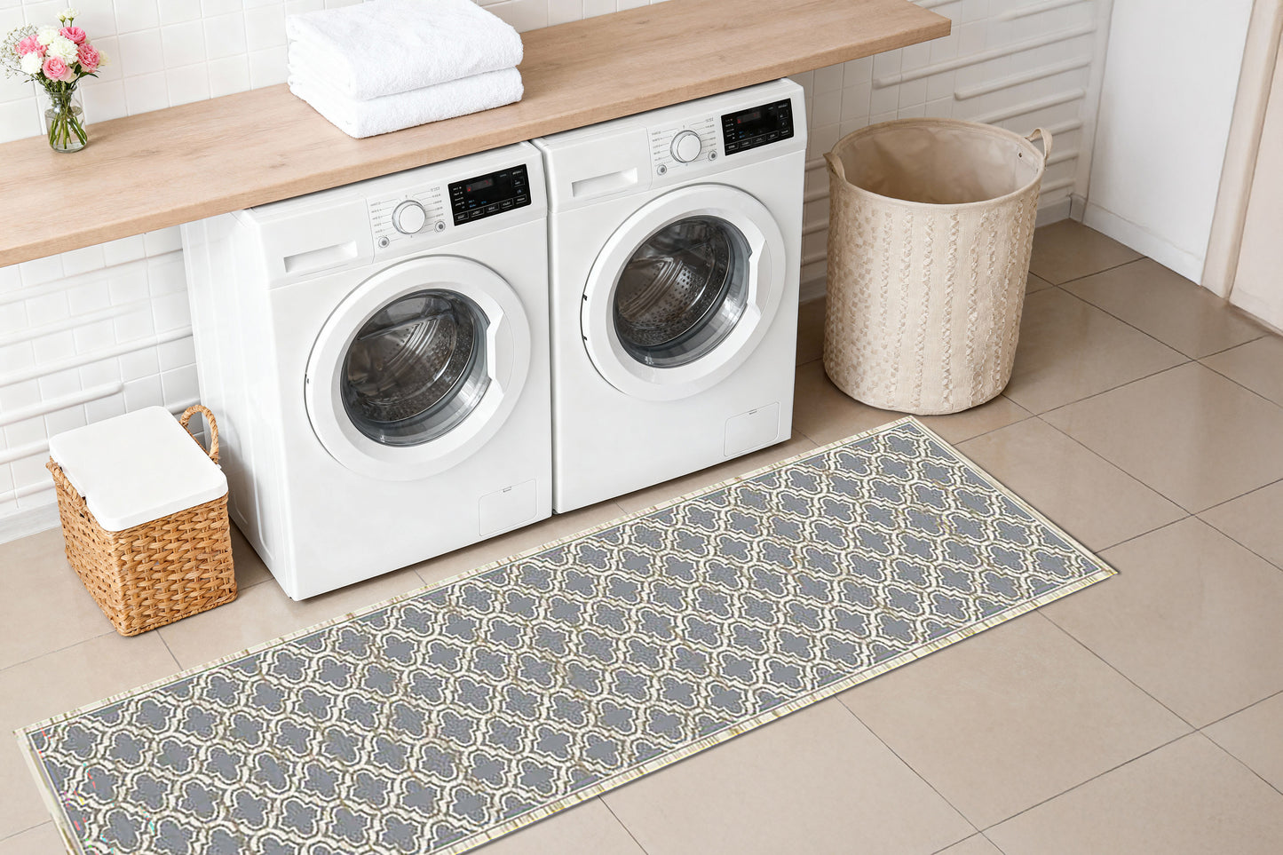 Yazd 2816-910 Grey/Ivory Area Rug