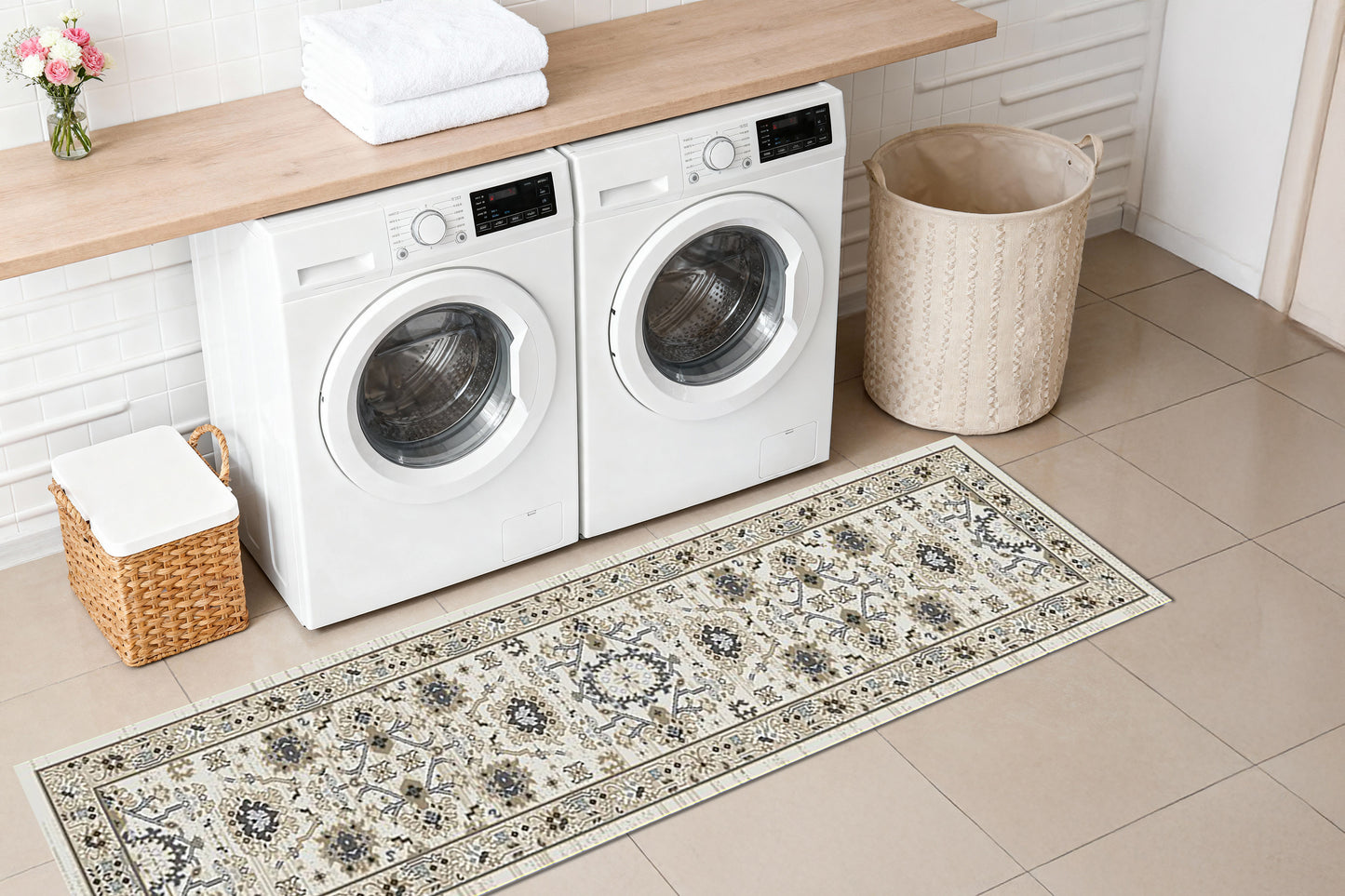 Yazd 8531-100 Ivory Area Rug