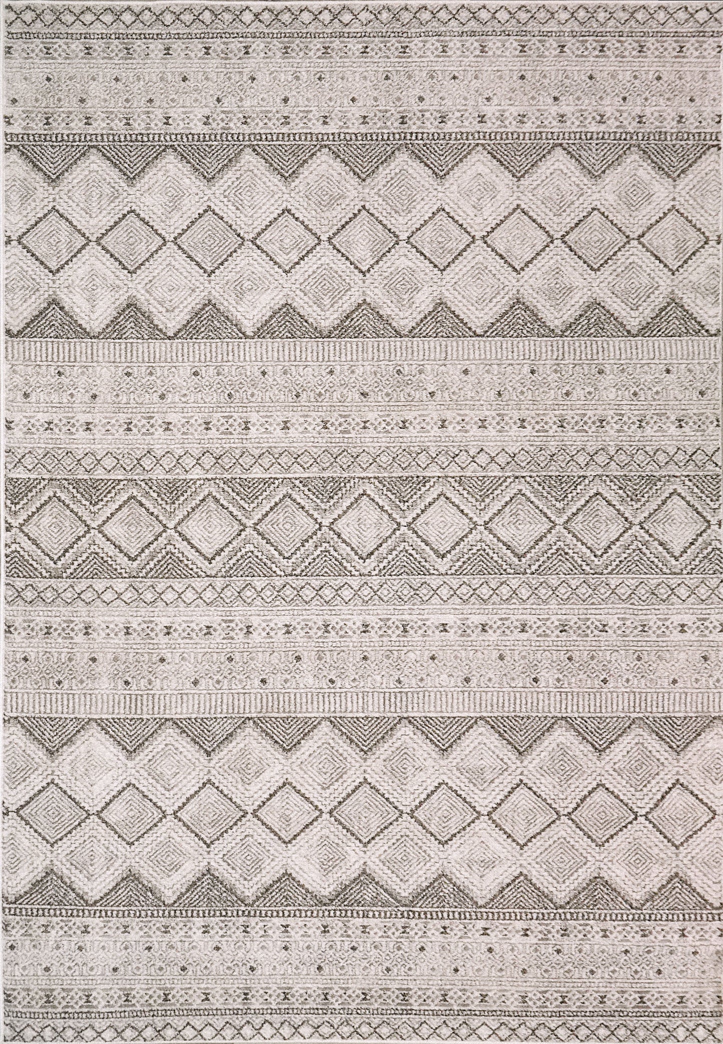 Zahara 4404-901 Grey/Ivory Area Rug