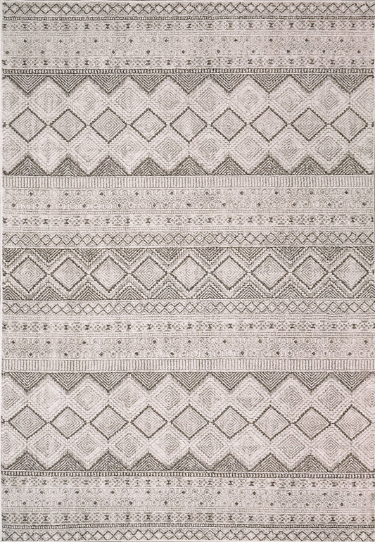 Zahara 4404-901 Grey/Ivory Area Rug