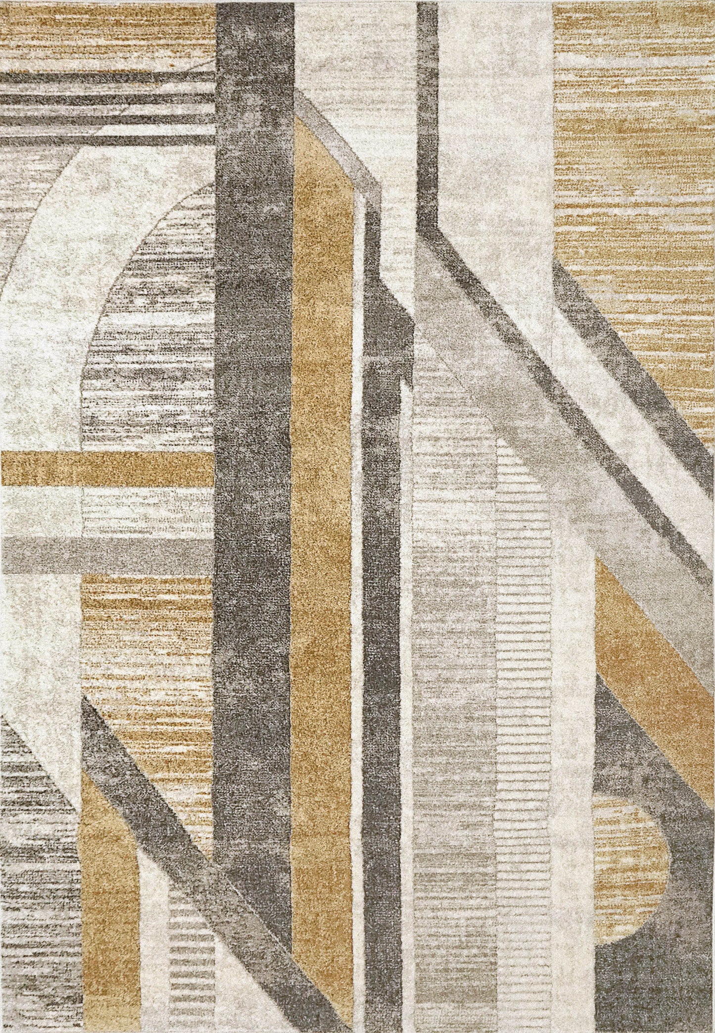 Zahara 4415-970 Grey/Gold Area Rug