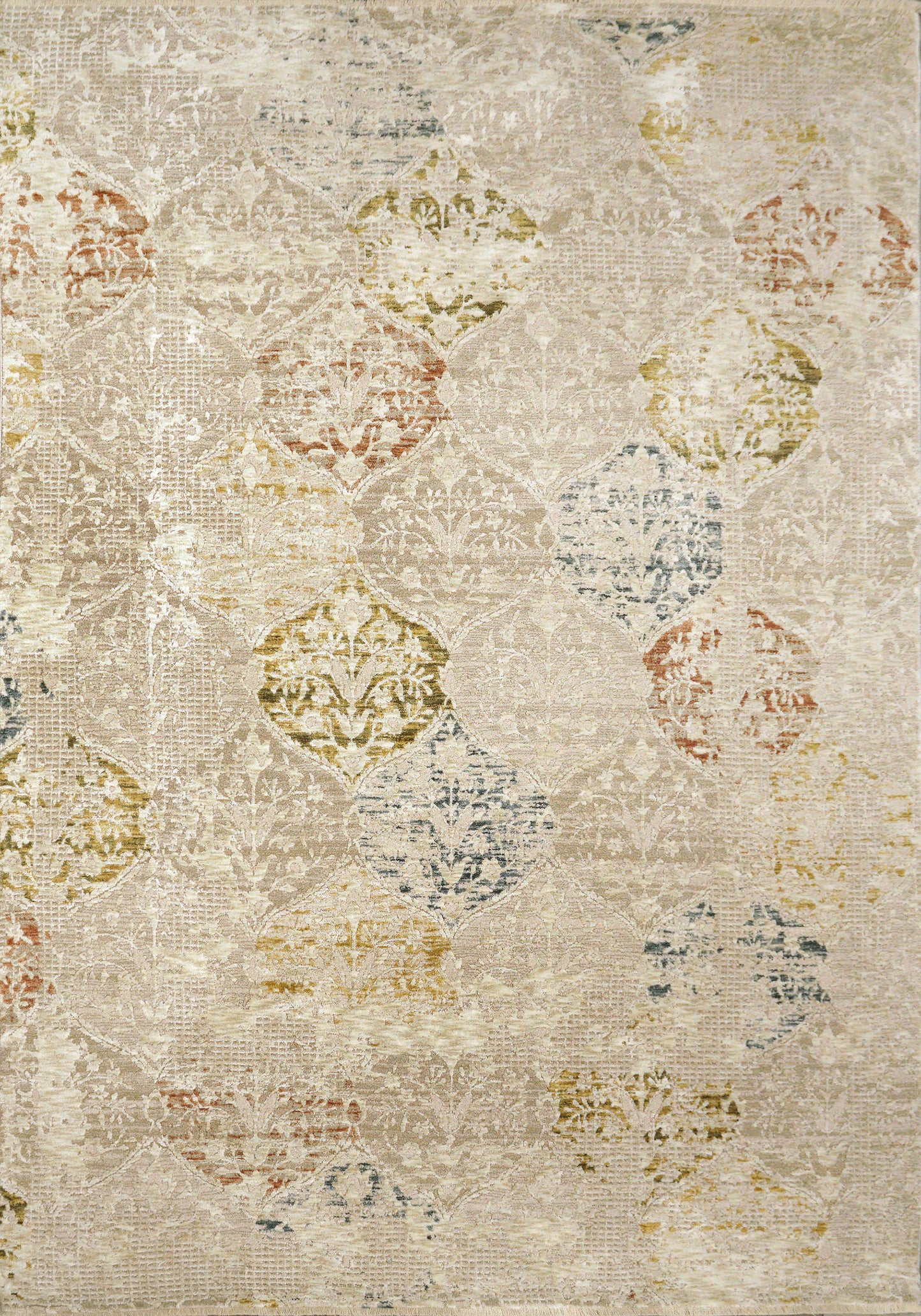 Hudson 1452-899 Beige/Multi Area Rug