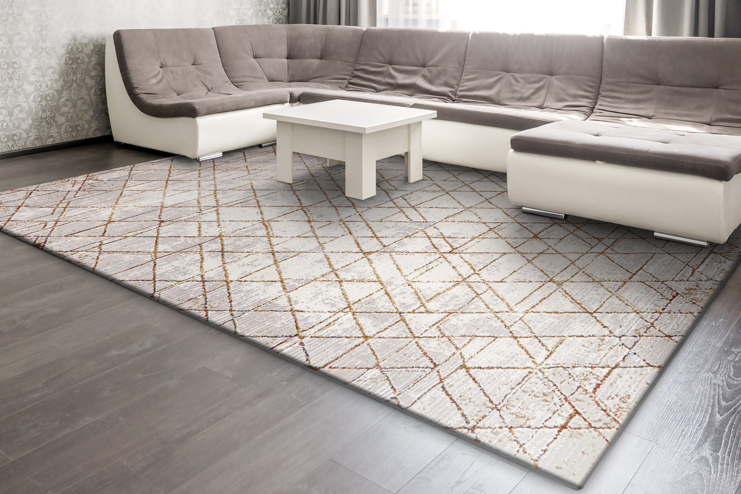 Obsession 9531-810 Beige/Cream Area Rug