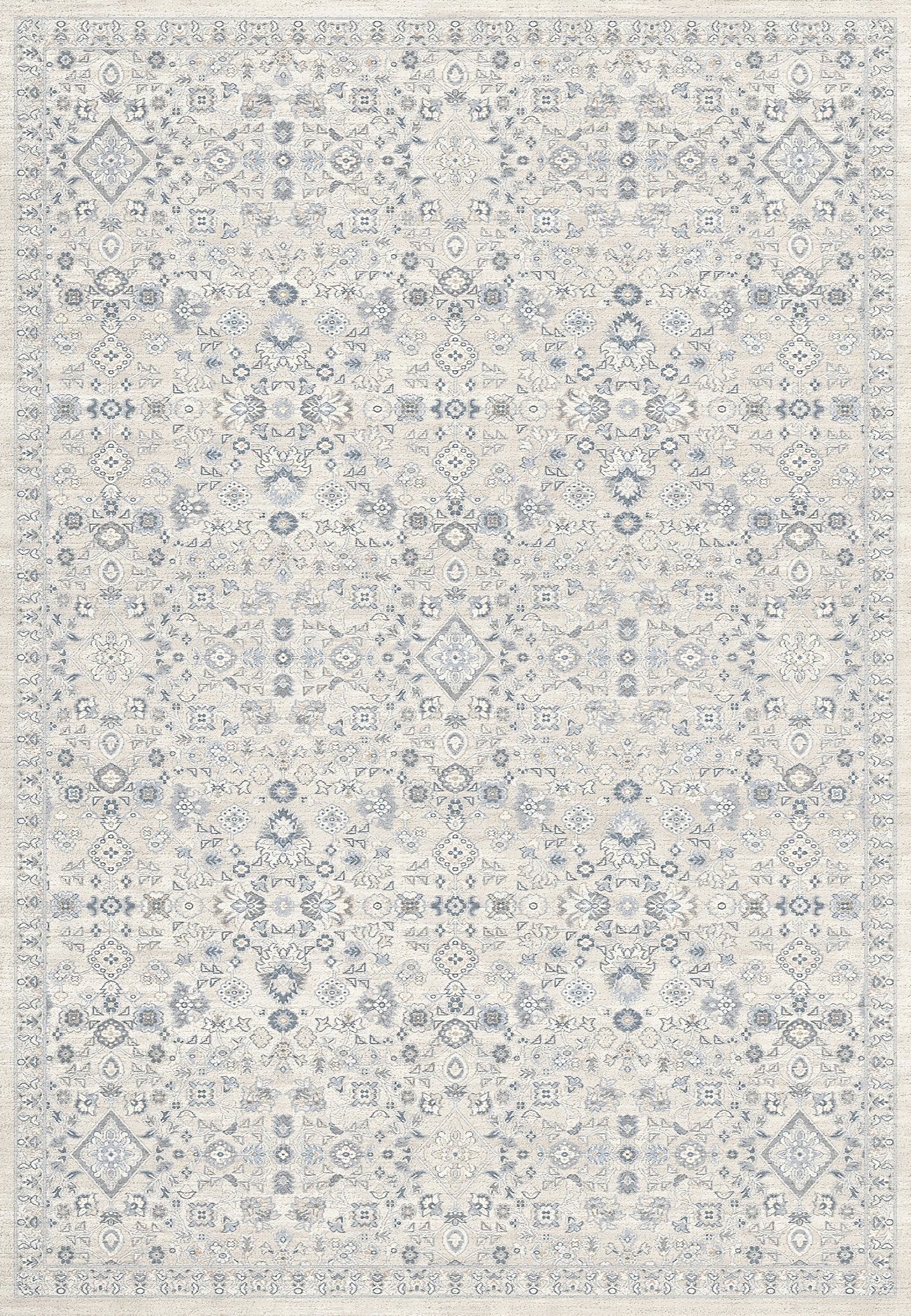 Cosmo 6839-890 Beige/Grey Area Rug