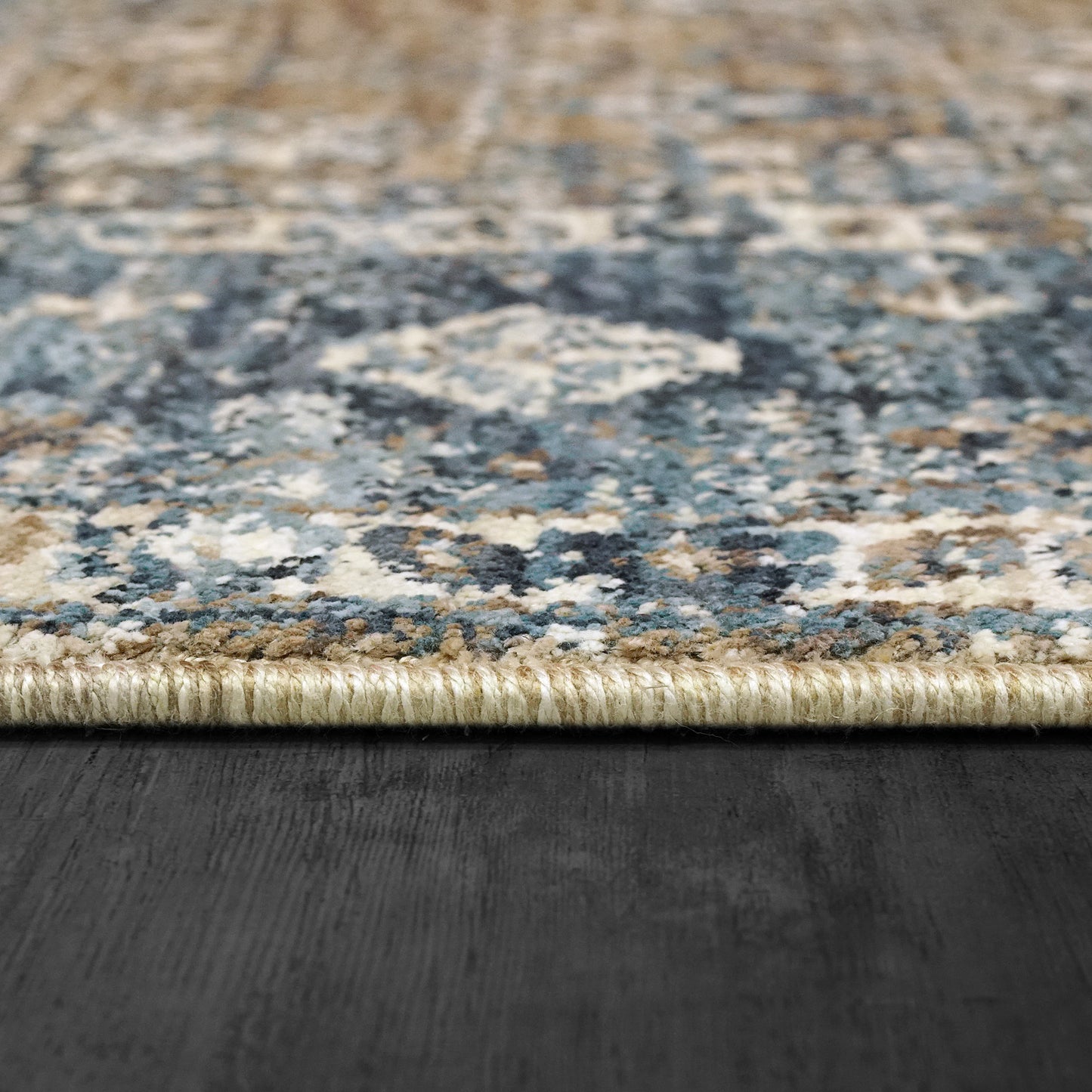 Dakota 6644-850 Beige/Blue Area Rug