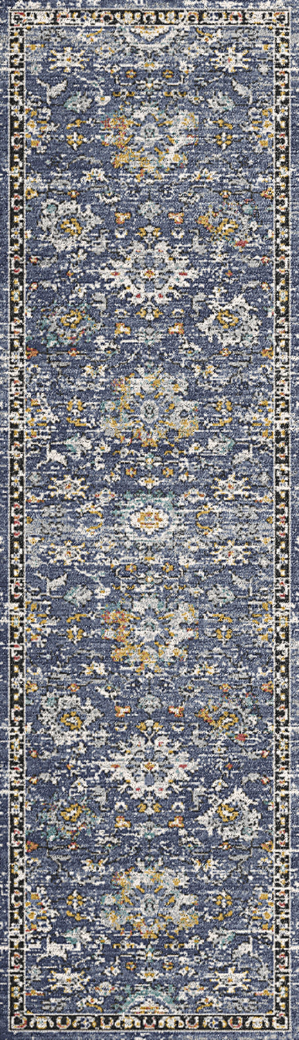 Mabel 4092-599 Navy/Multi Area Rug