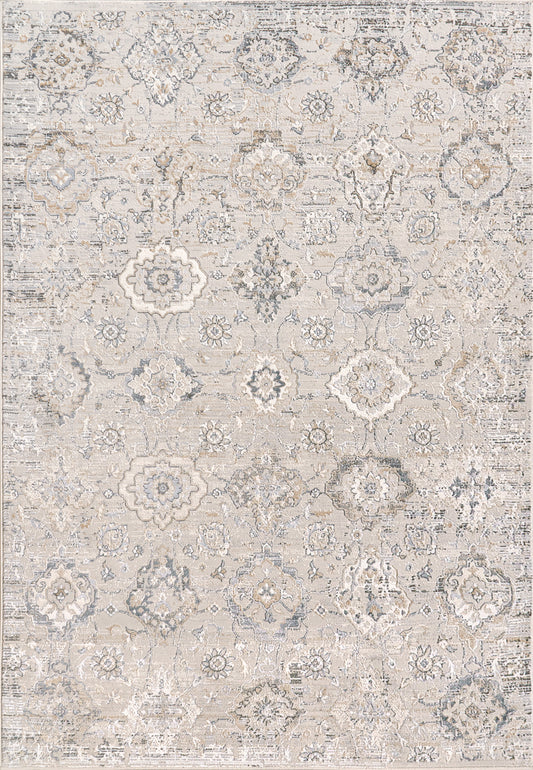 Marina 8057-190 White/Grey Area Rug