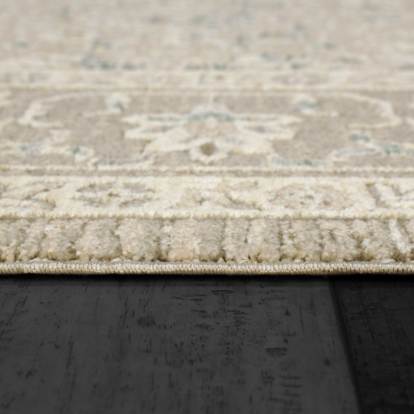 Hudson 1451-890 Beige/Grey Area Rug