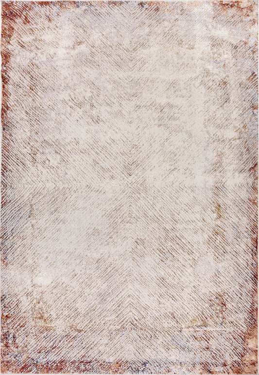 Obsession 9532-130 Cream/Red Area Rug